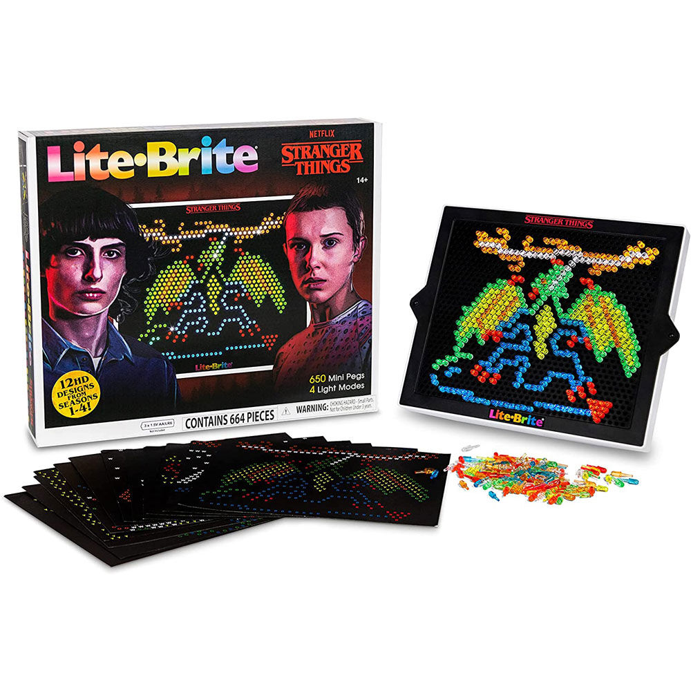 Juego Lite Brite Stranger Things de NETFLIX - Frikibase.com