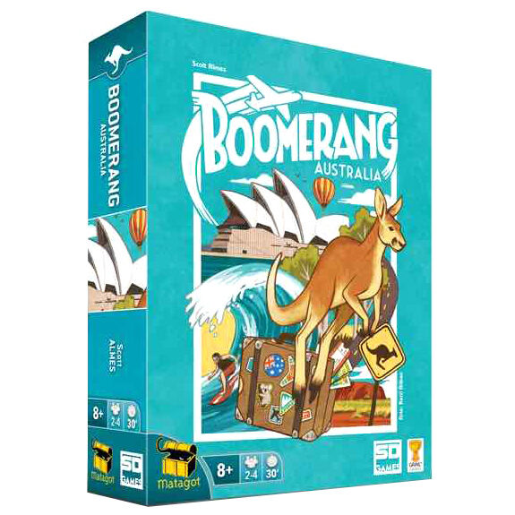 Juego mesa Boomerang Australia de SD GAMES - Frikibase.com