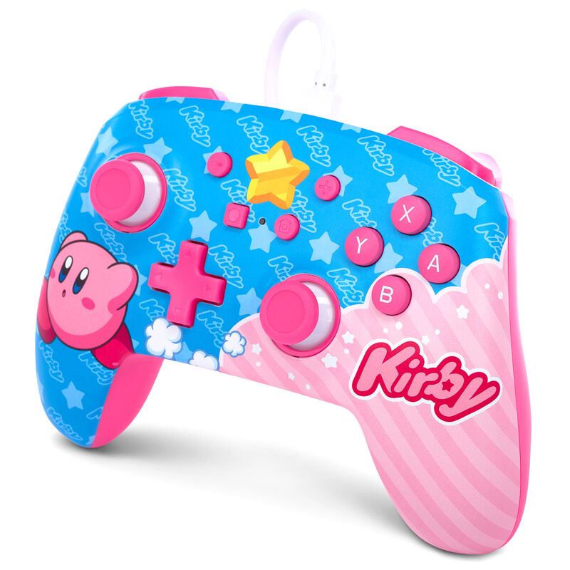 Mando con cable Kirby Nintendo Switch
