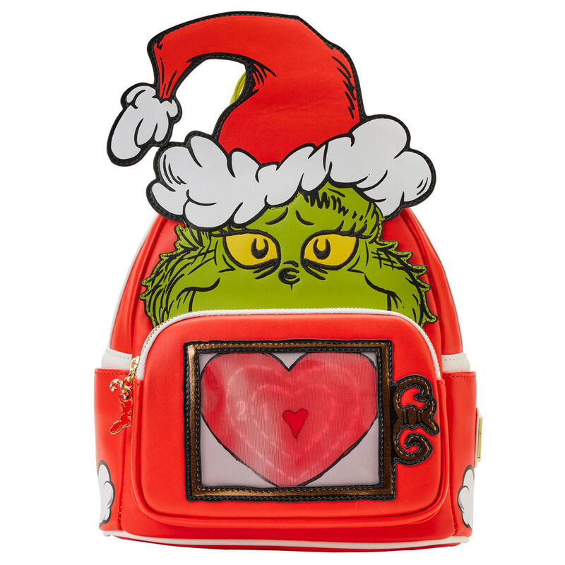 Mochila How the Grinch Stole Christmas Dr. Seuss Loungefly 25cm de LOUNGEFLY - Frikibase.com