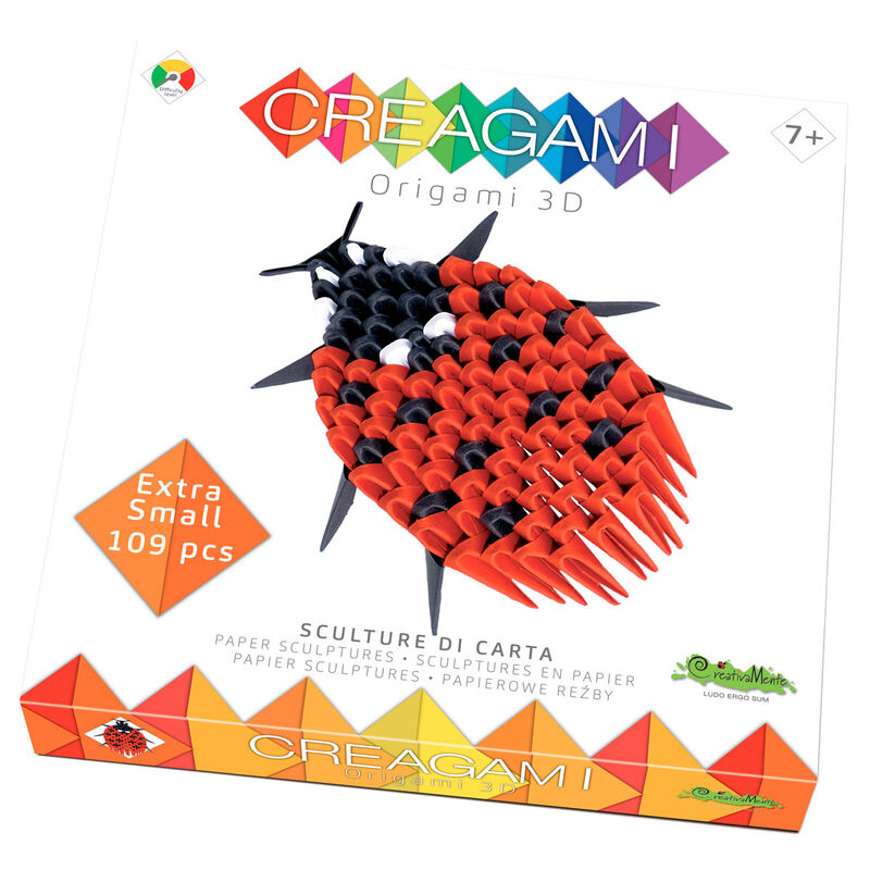 Origami 3D Mariquita Creagami de CREAGAMI - Frikibase.com