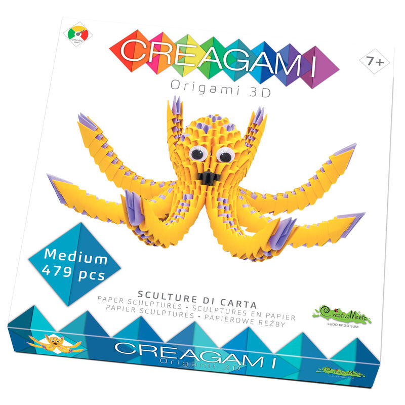 Origami 3D Pulpo Creagami de CREAGAMI - Frikibase.com