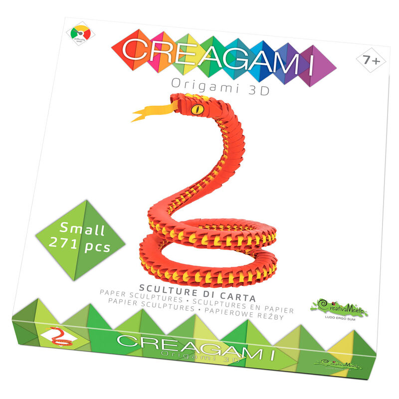 Origami 3D Serpiente Creagami de CREAGAMI - Frikibase.com