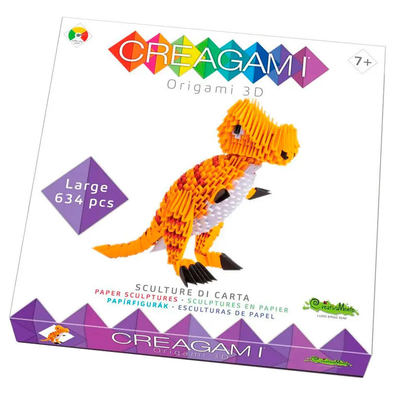 Origami 3D T-Rex Creagami de CREAGAMI - Frikibase.com