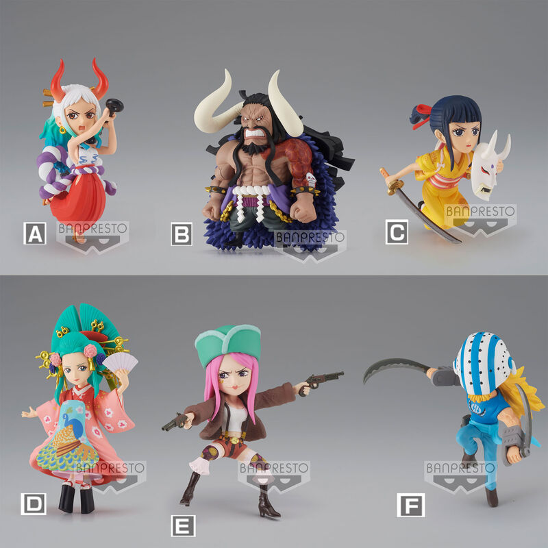 Pack 11 figuras World Collectable Landscapes vol.8 The Great Pirates 100 One Piece 7cm surtido de BANPRESTO - Frikibase.com