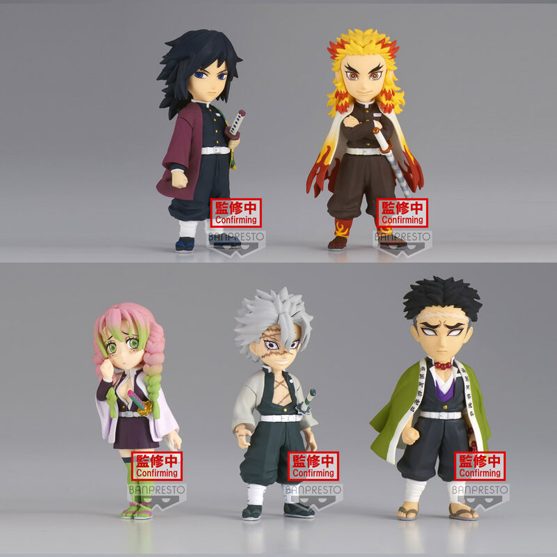 Pack 12 Figuras World Collectable Vol.5 Demon Slayer Kimetsu No Yaiba surtido 7cm de BANPRESTO - Frikibase.com