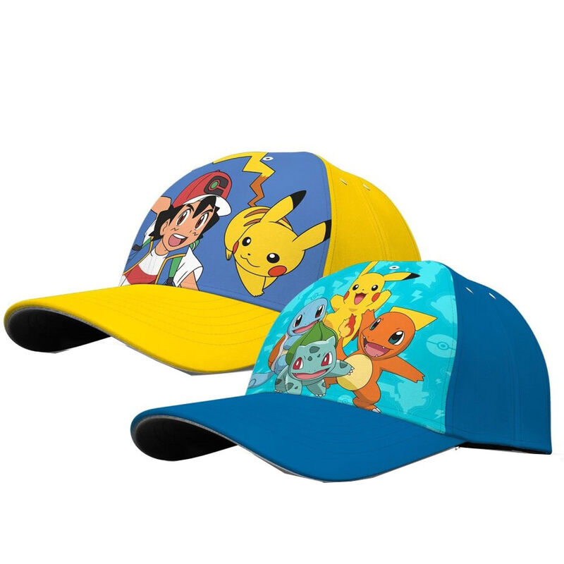 Pack 8 gorras Pokemon surtido de NINTENDO - Frikibase.com