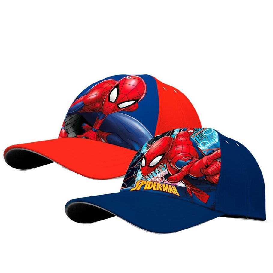 Pack 8 gorras Spiderman Marvel surtido de MARVEL - Frikibase.com