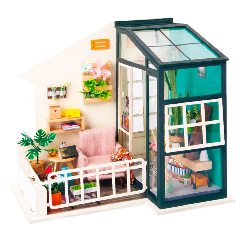 Puzzle 3D casa miniatura Balcony Daydreaming de ROBOTIME - Frikibase.com