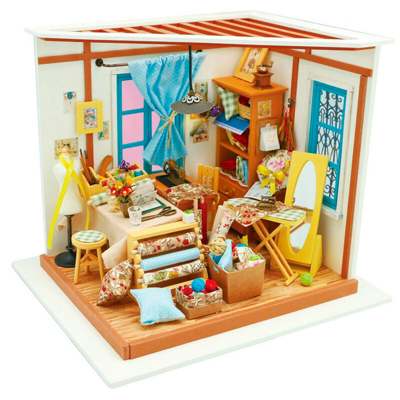 Puzzle 3D casa miniatura Lisa s Tailor de ROBOTIME - Frikibase.com