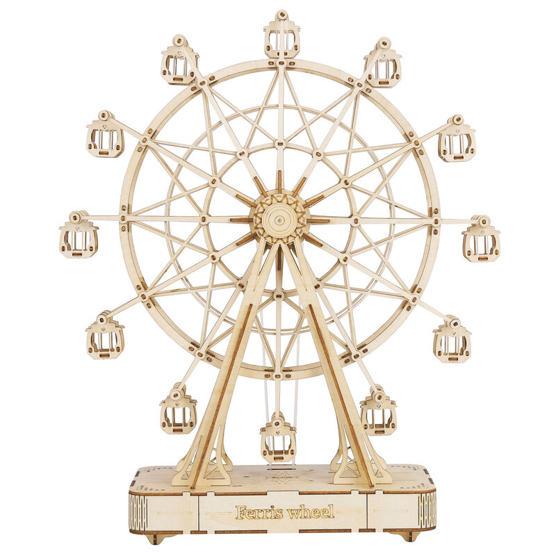 Puzzle 3D musical Ferris Wheel de ROBOTIME - Frikibase.com