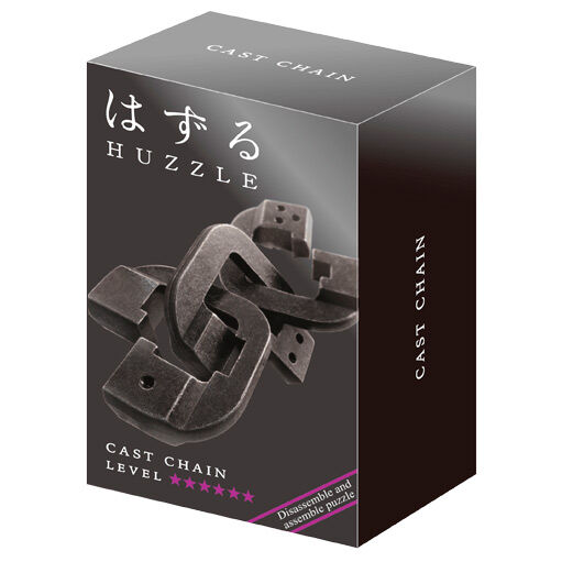 Puzzle metal Cast Chain Huzzle de HUZZLE - Frikibase.com