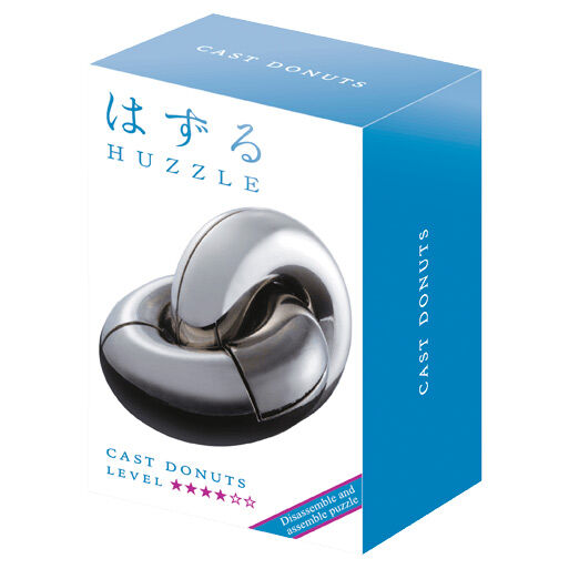 Puzzle metal Cast Donuts Huzzle de HUZZLE - Frikibase.com