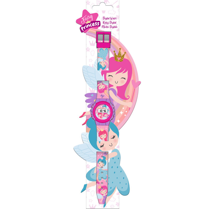 Reloj digital Fairy Princess de KIDS LICENSING - Frikibase.com