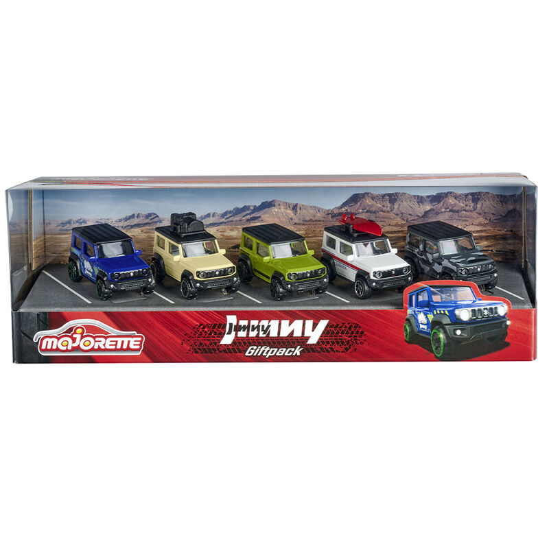 Set 5 coches metal Suzuki Jimy 7