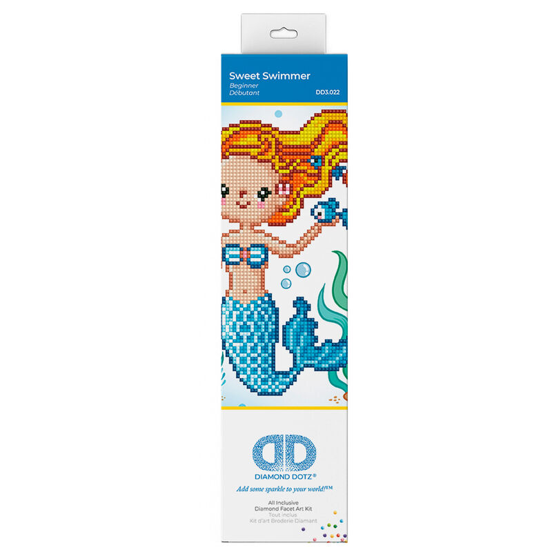 Set pintura con diamantes Sweet Swimmer Diamond Dotz de DIAMOND DOTZ - Frikibase.com