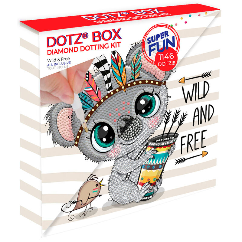 Set pintura con diamantes Wild & Free Diamond Dotz de DIAMOND DOTZ - Frikibase.com