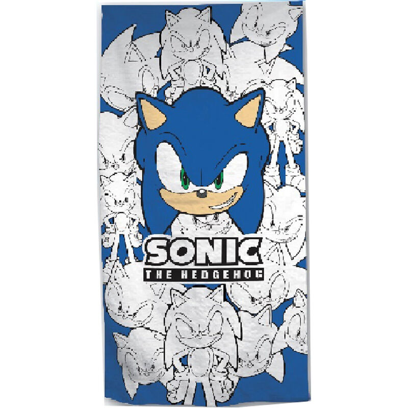 Toalla Sonic The Hedgehog microfibra de SEGA - Frikibase.com