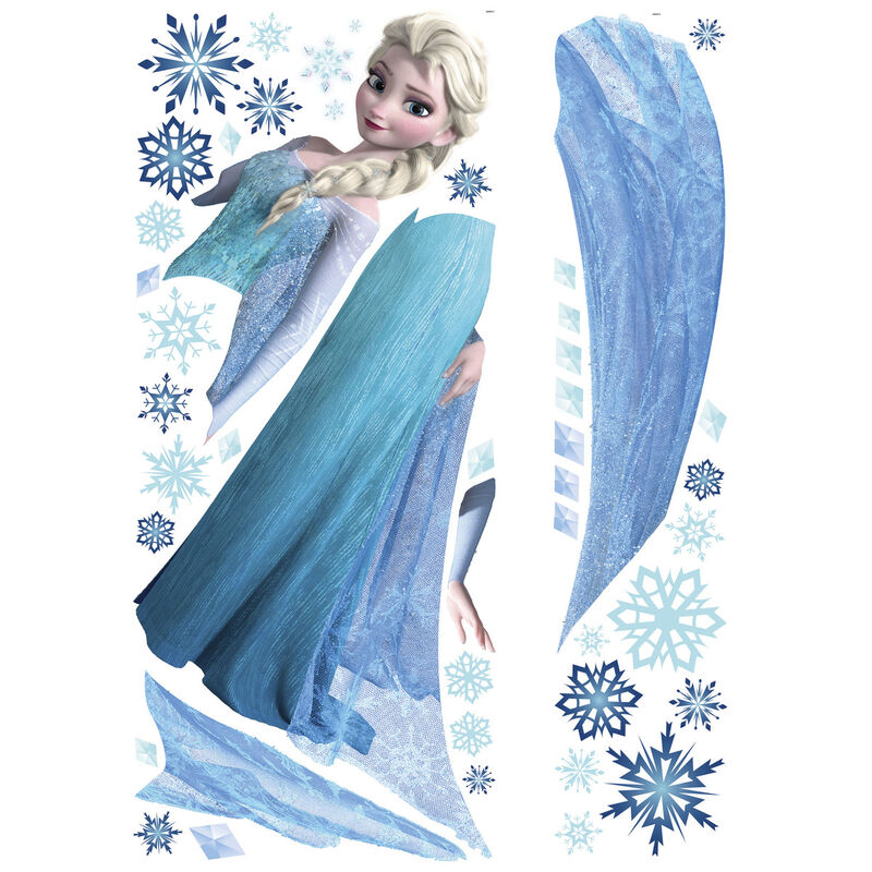 Vinilo decorativo Elsa Frozen Disney de ROOMMATES - Frikibase.com