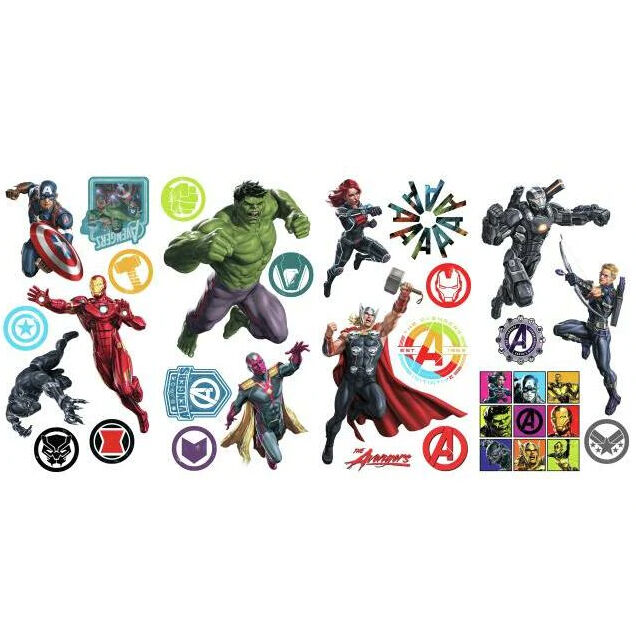 Vinilo decorativo Los Vengadores Avengers Marvel de ROOMMATES - Frikibase.com