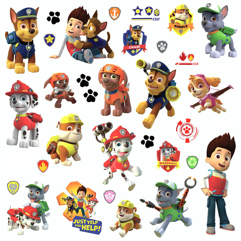 Vinilo decorativo Patrulla Canina Paw Patrol de ROOMMATES - Frikibase.com