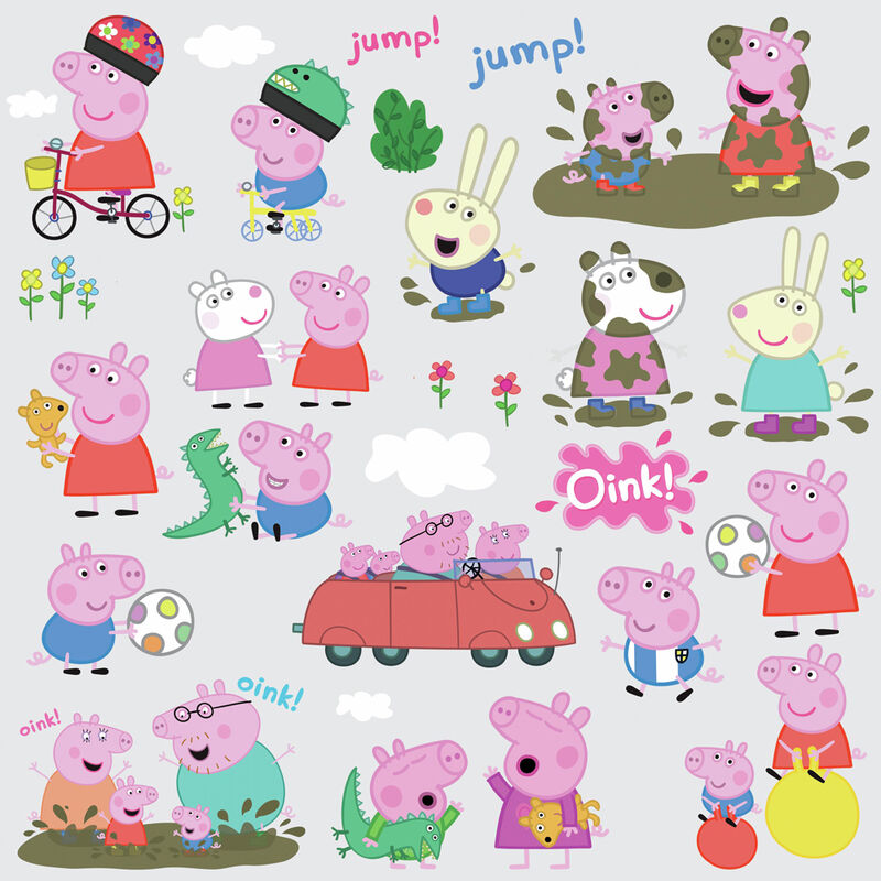 Vinilo decorativo Peppa Pig de ROOMMATES - Frikibase.com