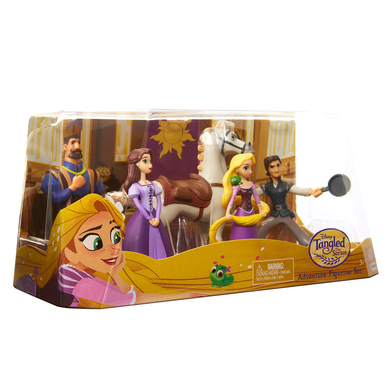 Blister set figuras Rapunzel Disney