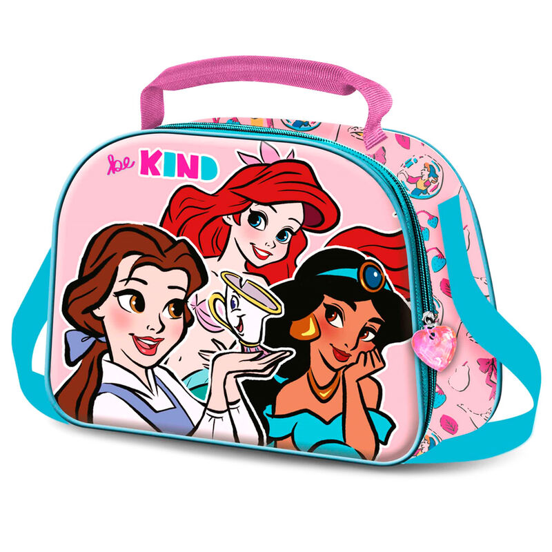 Bolsa portameriendas 3D Be Kind Princesas Disney de KARACTERMANIA - Frikibase.com