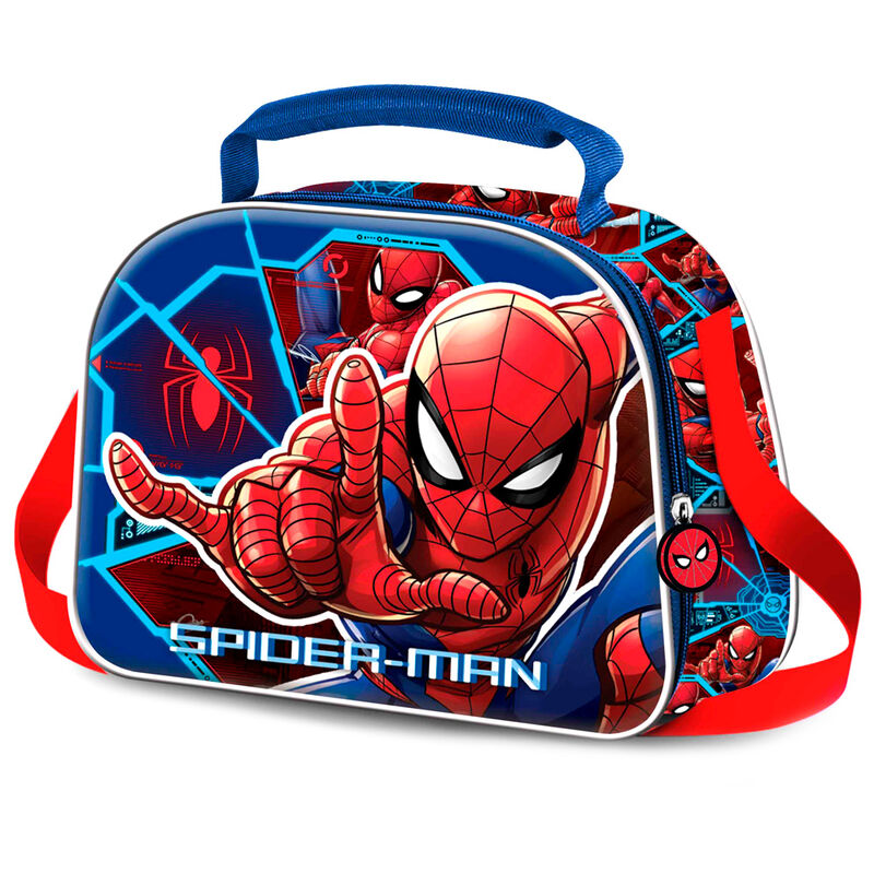 Bolsa portameriendas 3D Brave Spiderman Marvel de KARACTERMANIA - Frikibase.com