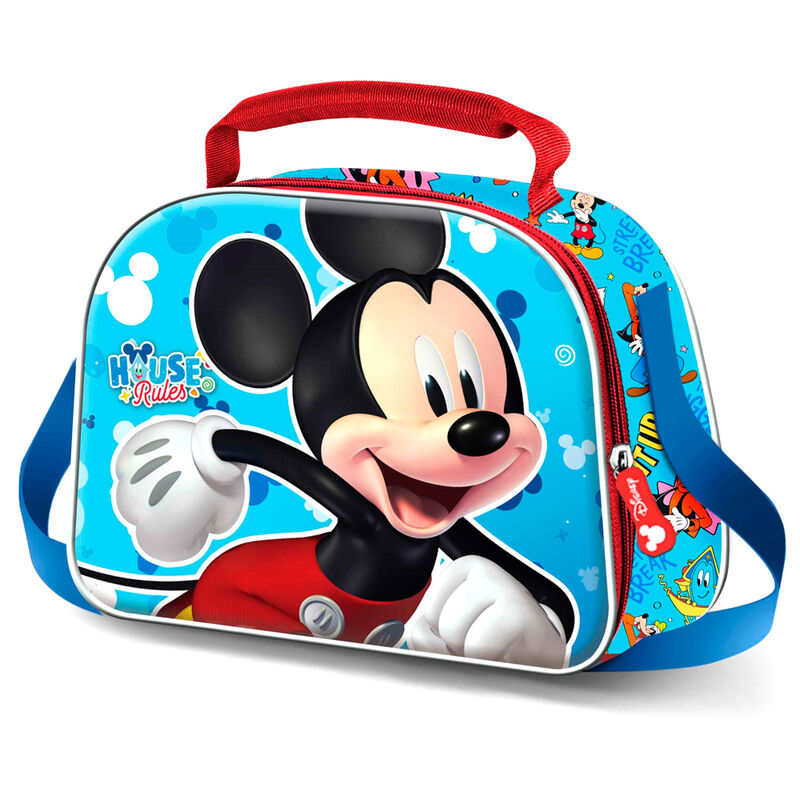 Bolsa portameriendas 3D House Mickey Disney de KARACTERMANIA - Frikibase.com