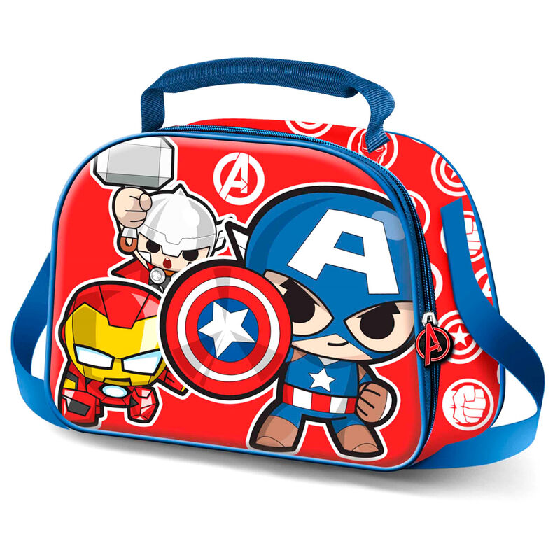 Bolsa portameriendas 3D Impact Los Vengadores Avengers Marvel de KARACTERMANIA - Frikibase.com