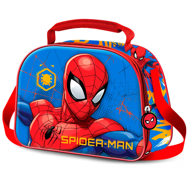 Bolsa portameriendas 3D Leader Spiderman Marvel de KARACTERMANIA - Frikibase.com