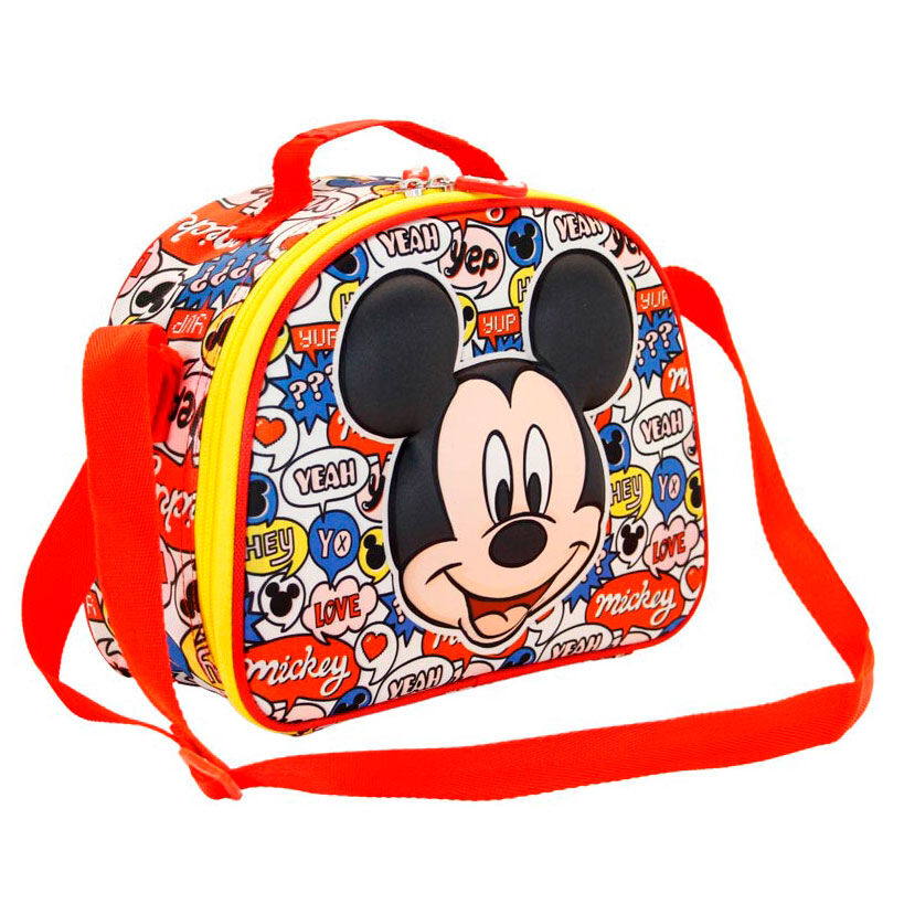 Bolsa portameriendas 3D Yeah Mickey Disney de KARACTERMANIA - Frikibase.com