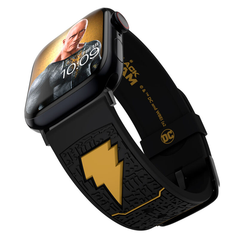 Correa Smartwatch 3D + esferas Black Adam DC Comics de MOBYFOX - Frikibase.com