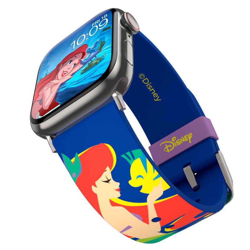 Correa Smartwatch + esferas Ariel & Flounder La Sirenita Disney de MOBYFOX - Frikibase.com