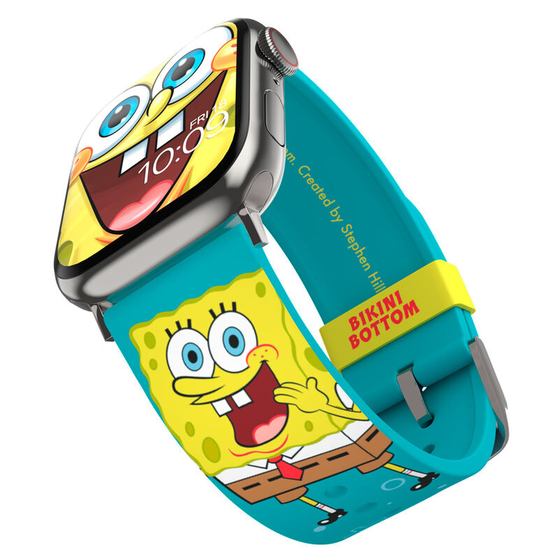 Correa Smartwatch + esferas Bob Esponja de MOBYFOX - Frikibase.com