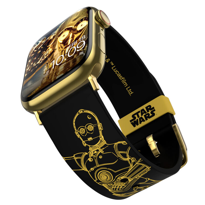 Correa Smartwatch + esferas C3-PO Star Wars de MOBYFOX - Frikibase.com