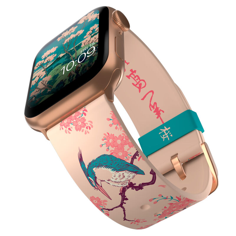 Correa Smartwatch + esferas Cherry Blossom Hokusai de MOBYFOX - Frikibase.com