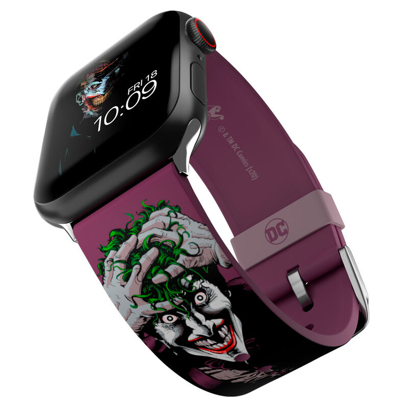 Correa Smartwatch + esferas Joker DC Comics de MOBYFOX - Frikibase.com