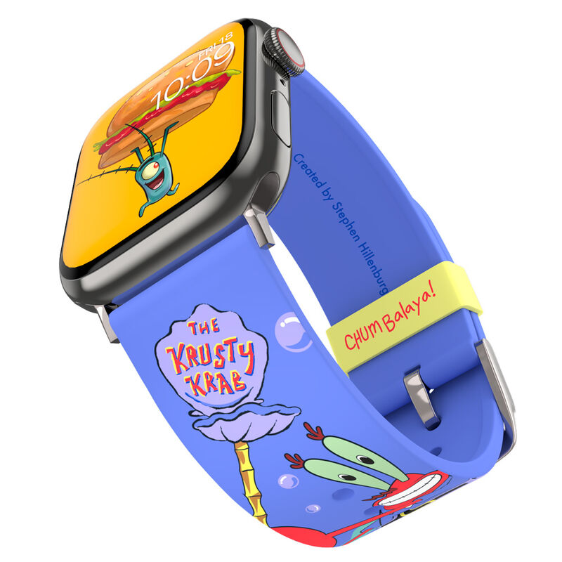 Correa Smartwatch + esferas Krusty Krab Bob Esponja de MOBYFOX - Frikibase.com