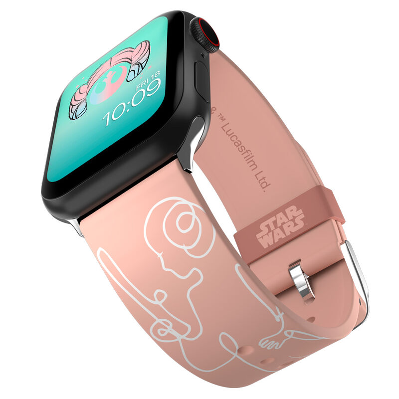 Correa Smartwatch + esferas Leia Organa Star Wars de MOBYFOX - Frikibase.com