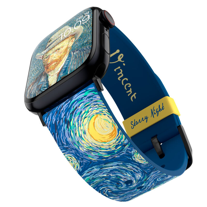 Correa Smartwatch + esferas Noche Estrellada Van Gogh de MOBYFOX - Frikibase.com