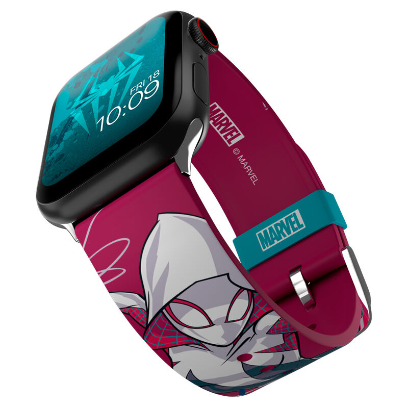 Correa Smartwatch + esferas Spider-Gwen Spiderman Marvel de MOBYFOX - Frikibase.com