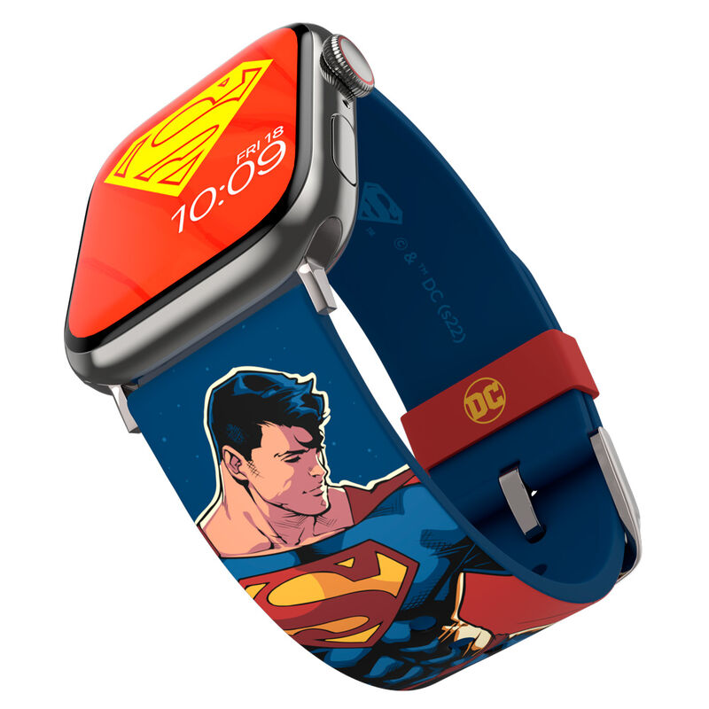 Correa Smartwatch + esferas Superman DC Comics de MOBYFOX - Frikibase.com