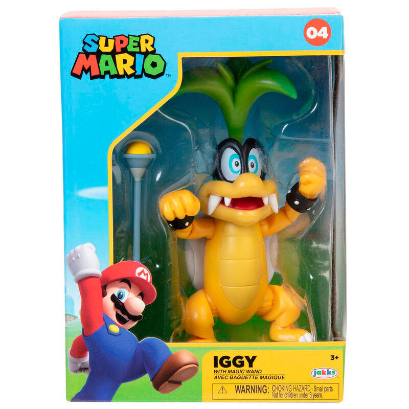 Figura Iggi Koopa Super Mario Bros 10cm de JAKKS PACIFIC - Frikibase.com