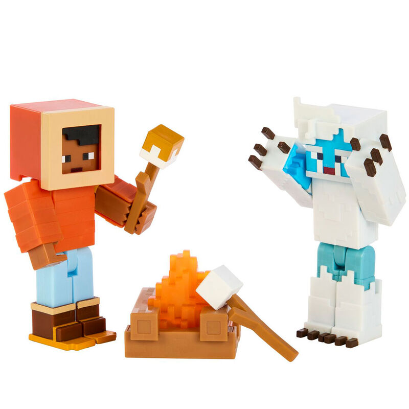 Figura Mount Enderwood Yeti Scare Storypack Minecraft 14cm de MATTEL - Frikibase.com