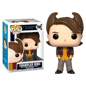 Figura POP Friends 80s Hair Chandler Bing de FUNKO - Frikibase.com