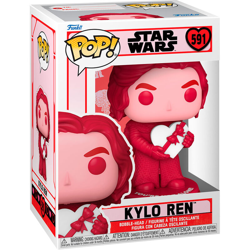 Figura POP Star Wars Valentines Kylo Ren de FUNKO - Frikibase.com