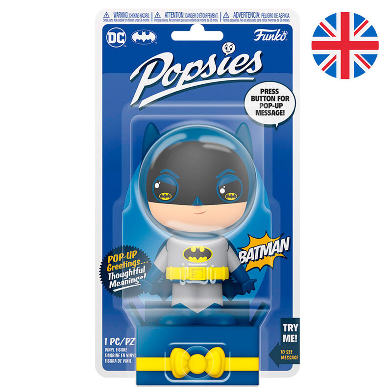 Figura Popsies DC Comics Batman Ingles de FUNKO - Frikibase.com