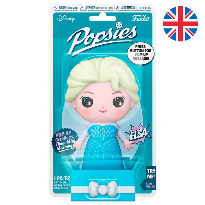 Figura Popsies Disney Frozen Elsa Ingles de FUNKO - Frikibase.com